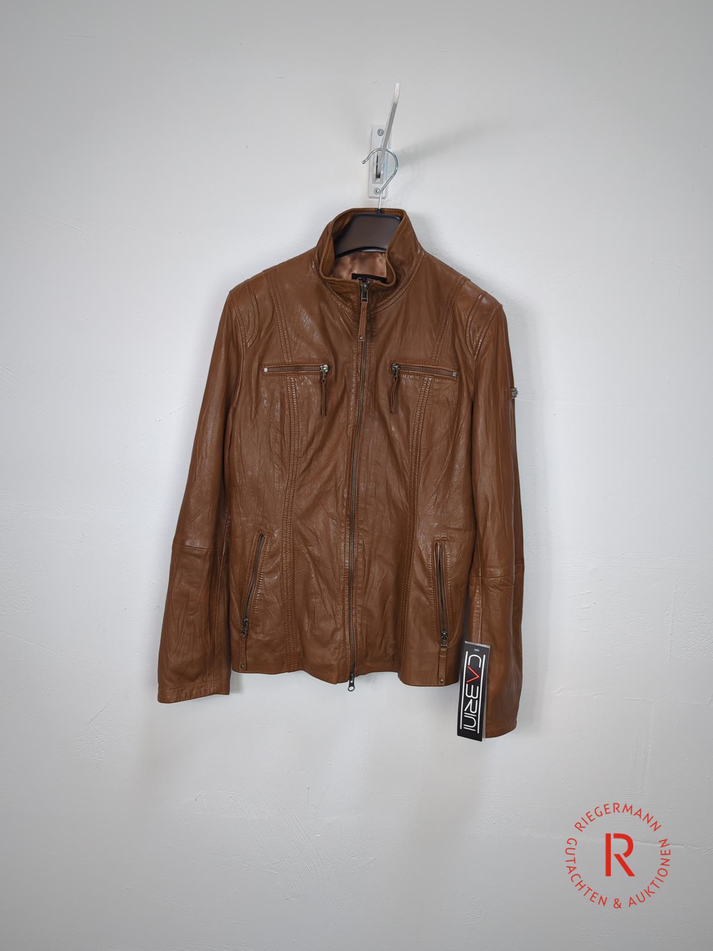 DAMEN LEDERJACKE GRÖSSE 42